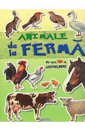 Animale de la ferma cu peste 50 de abtibilduri |