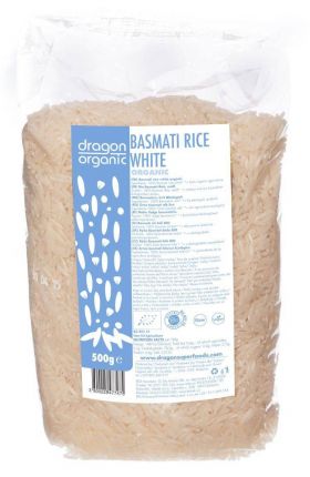Orez basmati alb eco-bio 500g - Dragon Superfoods