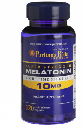 Puritan s Pride Melatonin 10 mg 120 caps