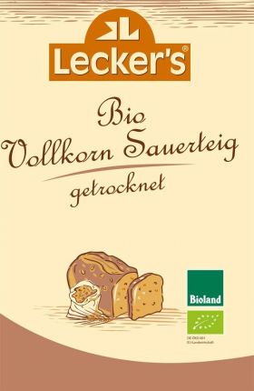 Maia uscata de secara pentru fainuri integrale eco-bio, 30g LECKER`S