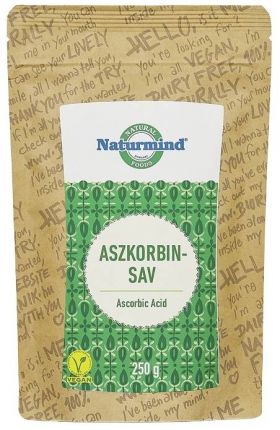 Acid ascorbic, 250g - Naturmind