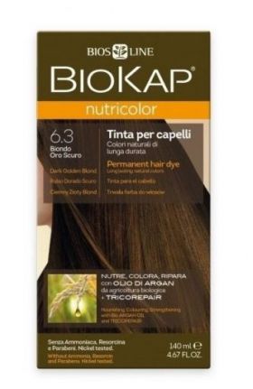 NUTRICOLOR NB00630 VOPSEA PAR 6.3 DARK GOLDEN BLOND 140ML