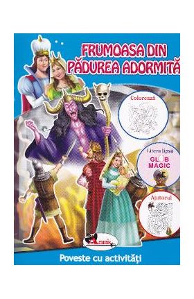 Frumoasa din padurea adormita - Poveste cu activitati