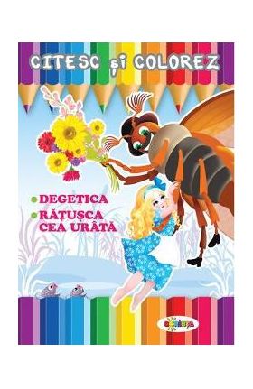 Citesc si colorez: Degetica