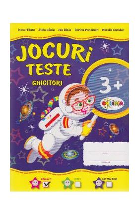 Jocuri. Teste. Ghicitori 3 Ani+ - Inesa Tautu