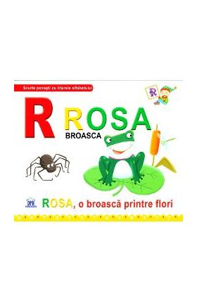 de la Rosa, Broasca - Rosa, o broasca printre flori (cartonat)