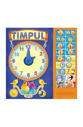 Carte cu sunete: Timpul + poezii - Inesa Tautu
