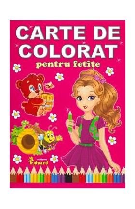 Carte de colorat pentru fetite