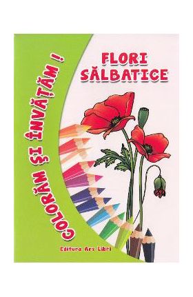 Flori salbatice - Coloram si invatam!
