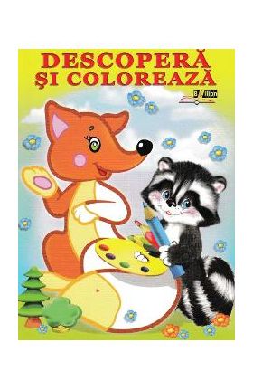 Animale de padure - Descopera si coloreaza