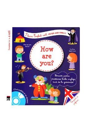 How are you? + CD - I learn English with Peter and Emily - Annie Sussel, Christophe Boncens