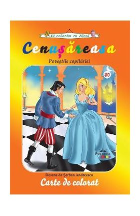 Cenusareasa. Povestile copilariei - Carte de colorat