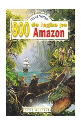 800 de leghe pe Amazon - Jules Verne