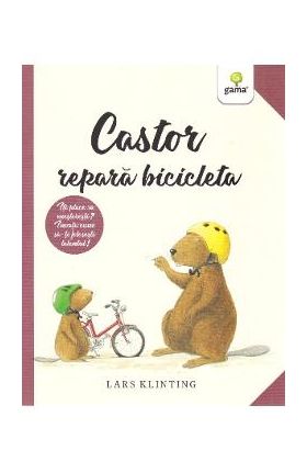 Castor repara bicicleta - Lars Klinting