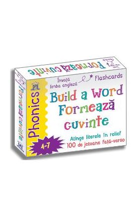 Build a Word. Formeaza cuvinte. 100 de jetoane - Fran Bromage