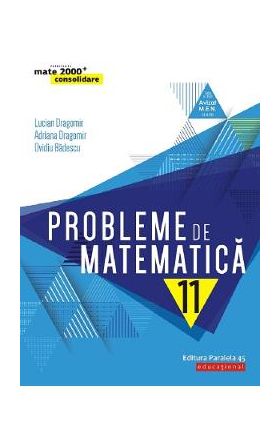 Probleme de matematica. Consolidare - Clasa 11 - Lucian Dragomir