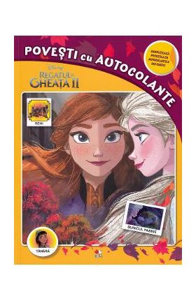 Disney. Regatul de gheata II. Povesti cu autocolante