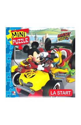 Disney Junior. Mini puzzle: Mickey si pilotii de curse - La start
