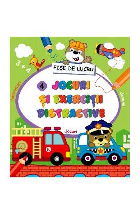Jocuri si exercitii distractive 4. Fise de lucru