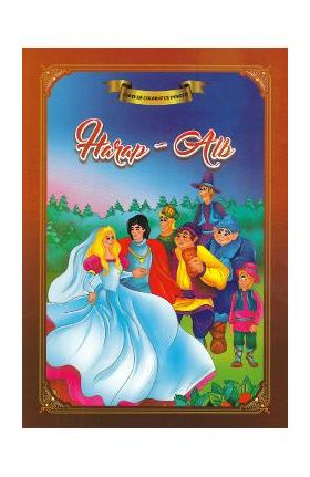 Harap-Alb. Carte de colorat cu povesti