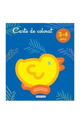 Carte de colorat 3-4 ani