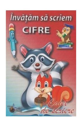 Invatam sa scriem cifre - Caiet de scriere