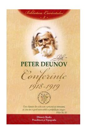 Conferinte: 1918-1919 Vol.3 - Peter Deunov