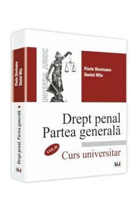 Drept penal. Partea generala Vol.2 - Florin Streteanu, Daniel Nitu