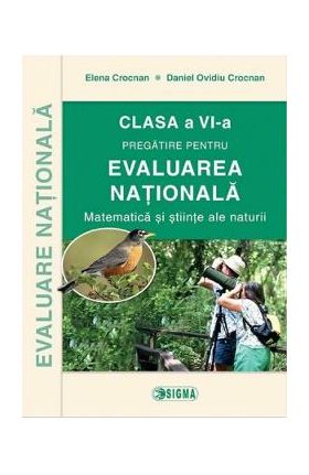 Matematica si stiinte ale naturii. Evaluare Nationala - Clasa 6 - Elena Crocnan