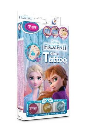 Glitter Tattoo Kit: Frozen 2. Tatuaje cu sclipici: Frozen 2