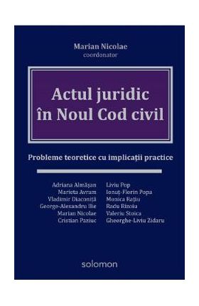 Actul juridic in Noul Cod Civil - Marian Nicolae