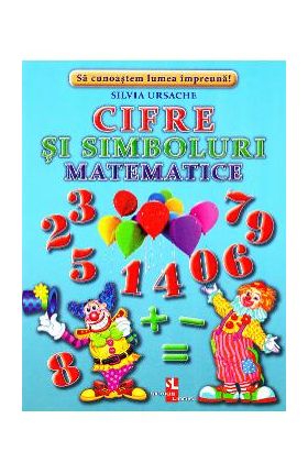 Cifre si simboluri matematice - Cartonase - Silvia Ursache