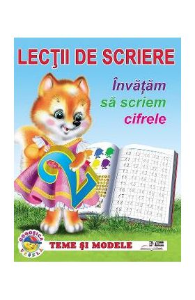 Lectii de scriere: Invatam sa scriem cifrele