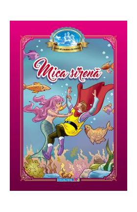 Mica Sirena. Carte de colorat cu povesti