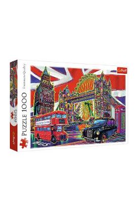 Puzzle 1000. Londra in culori