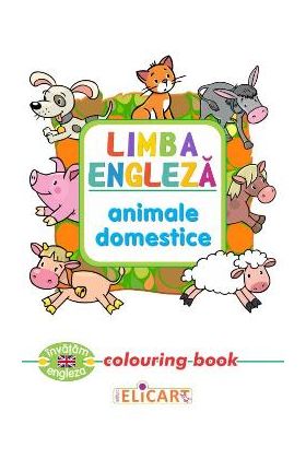 Limba engleza: Animale domestice (Colouring Book)