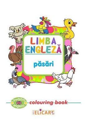 Limba engleza: Pasari (Colouring Book)