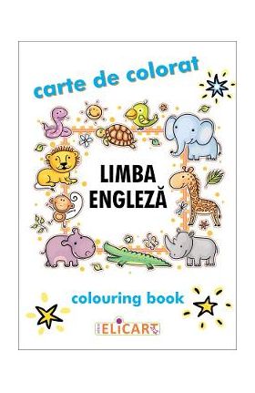 Limba engleza. Carte de colorat / Colouring Book