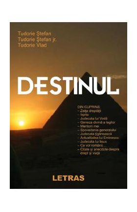 Destinul - Tudorie Stefan, Tudorie Stefan Jr.