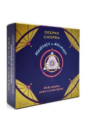 Meditatii si afirmatii. Set cartoline - Deepak Chopra