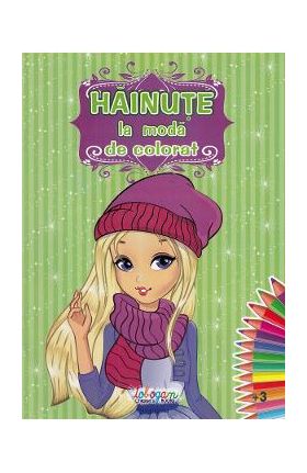 Hainute la moda de colorat