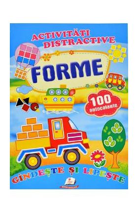 Activitati distractive: Forme. 100 autocolante