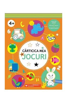 Carticica mea cu jocuri +4 ani