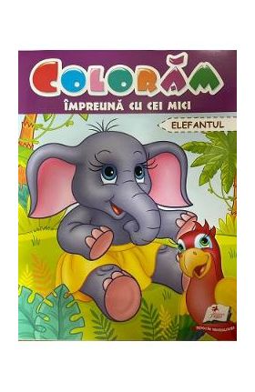 Coloram impreuna cu cei mici. Elefantul