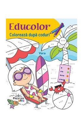 Educolor: Vara. Coloreaza dupa coduri