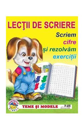 Lectii de scriere. Scriem cifre si rezolvam exercitii