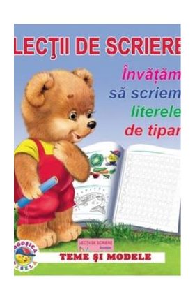 Lectii de scriere. Invatam sa scriem literele de tipar