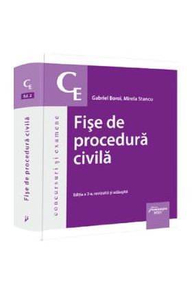 Fise de procedura civila Ed.2 - Gabriel Boroi, Mirela Stancu