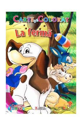 La ferma - Carte de colorat