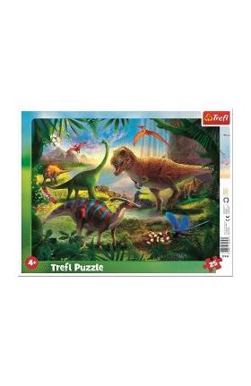 Puzzle 25. Plansa dinozauri